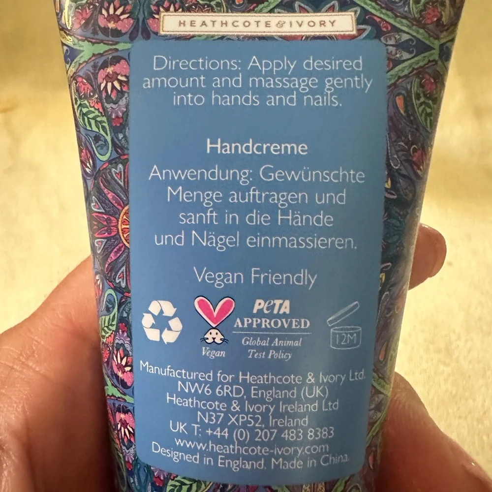 Heathcote & Ivory LOVE REVIVAL Hand Cream Three Pack 1.7 FL. OZ. Each. New.
